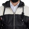 Dolce & Gabbana Elite Black Leather Hooded Bomber Jacket - Image 6