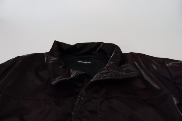 Dolce & Gabbana Elegant Bordeaux Collared Jacket - Image 7