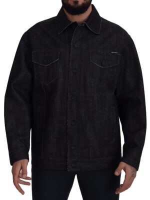 Dolce & Gabbana Elegant Black Denim Jacket
