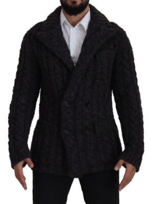 Dolce & Gabbana Elegant Double-Breasted Wool-Cashmere Coat