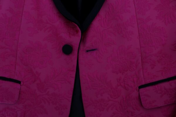 Dolce & Gabbana Floral Brocade Single-Breasted Blazer - Image 8