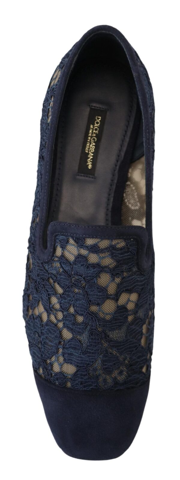 Dolce & Gabbana Elegant Blue Loafers Flats - Summer Chic - Image 6