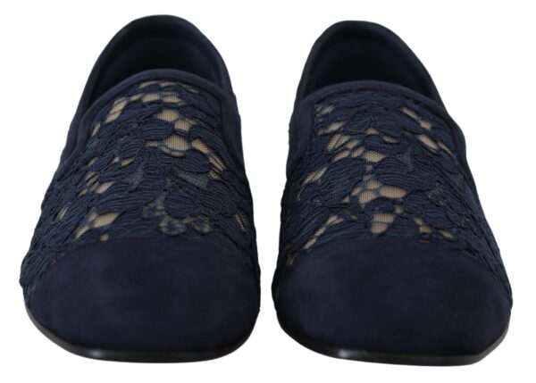Dolce & Gabbana Elegant Blue Loafers Flats - Summer Chic - Image 7