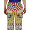 Dolce & Gabbana Multicolor High Waist Snow Pants - Image 2