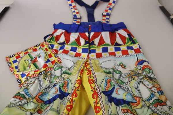 Dolce & Gabbana Multicolor High Waist Snow Pants - Image 4