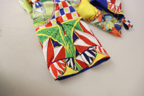 Dolce & Gabbana Multicolor High Waist Snow Pants - Image 6