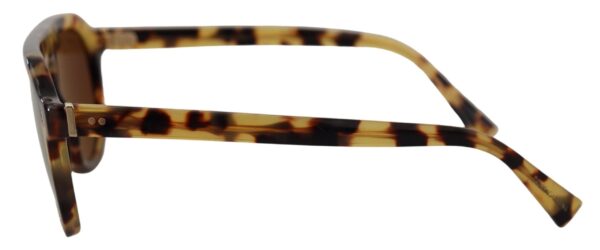 Dolce & Gabbana Chic Tortoiseshell Acetate Sunglasses - Image 3
