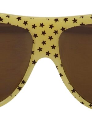 Dolce & Gabbana Stellar Chic Square Sunglasses in Yellow