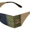 Dolce & Gabbana Elegant Metallic Hue Eyewear - Image 2