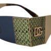 Dolce & Gabbana Elegant Metallic Hue Eyewear - Image 7