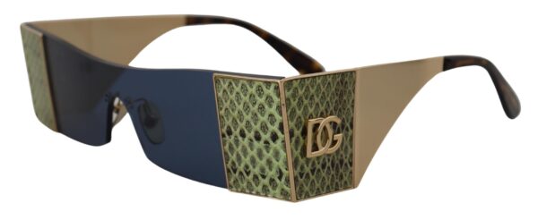 Dolce & Gabbana Elegant Metallic Hue Eyewear - Image 7