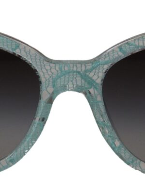 Dolce & Gabbana Elegant Sicilian Lace Designer Sunglasses