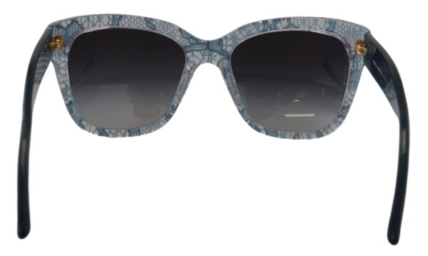 Dolce & Gabbana Elegant Sicilian Lace-Infused Women's Sunglasses - Image 3