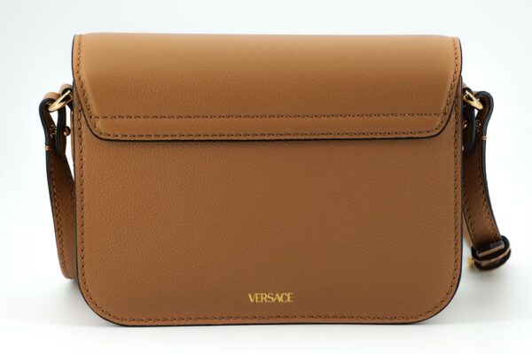 Versace Elegant Calf Leather Shoulder Bag in Brown - Image 2