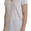 Dolce & Gabbana Elegant White Cotton Top Tee - Image 4