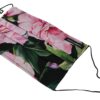 Dolce & Gabbana Chic Floral Cotton Face Mask - Image 3
