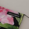 Dolce & Gabbana Chic Floral Cotton Face Mask - Image 4