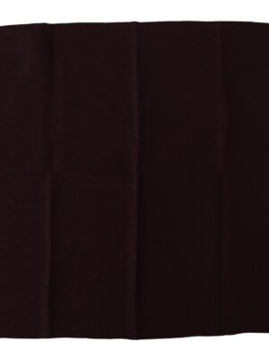 Dolce & Gabbana Elegant Silk Square Men's Scarf