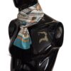 Dolce & Gabbana Multicolor Silk Seashell Printed Scarf - Image 2