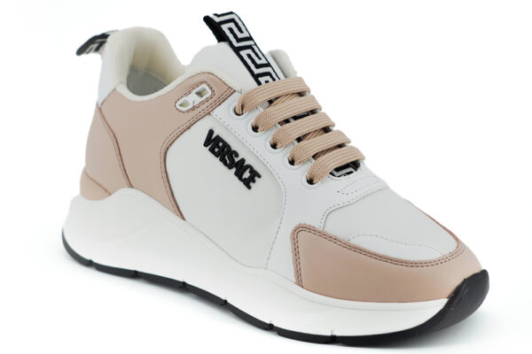 Versace Powder Pink Splendor Sneakers - Image 2