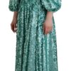 Dolce & Gabbana Elegant Sequined A-Line Midi Dress - Image 2