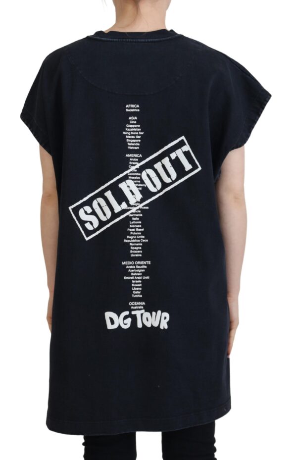 Dolce & Gabbana Elegant Cotton Round Neck Tee with Print - Image 3