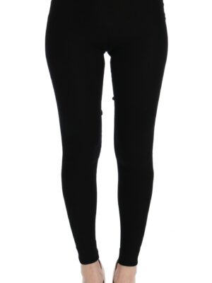 Dolce & Gabbana Elegant Black Cashmere Pants