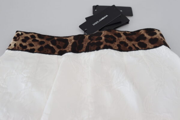 Dolce & Gabbana Elegant Leopard Print Pants for Sophisticated Style - Image 5