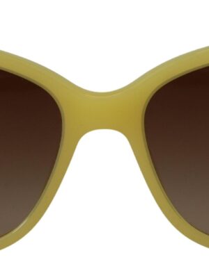 Dolce & Gabbana Chic Yellow Acetate Gradient Sunglasses