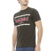 Baldinini Trend Green Cotton Men T-Shirt - Image 2