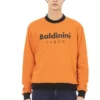 Baldinini Trend Orange Cotton Men's Hoodie