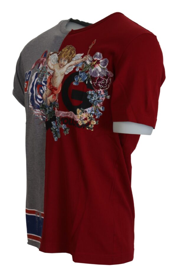 Dolce & Gabbana Floral Angels Crew Neck T-Shirt - Image 2