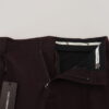 Dolce & Gabbana Elegant Brown Cotton Blend Trousers - Image 4