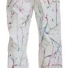 Dolce & Gabbana Chic White Splash Print Denim Pants - Image 3
