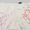 Dolce & Gabbana Chic White Splash Print Denim Pants - Image 7