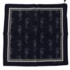 Dolce & Gabbana Elegant Blue Seahorse Silk Men's Scarf