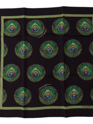 Dolce & Gabbana Elegant Silk Square Scarf Wrap