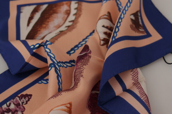 Dolce & Gabbana Elegant Multicolor Silk Men's Scarf - Image 2