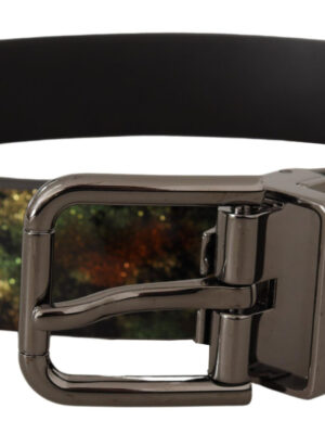 Dolce & Gabbana Elegant Dual-Tone Leather Belt