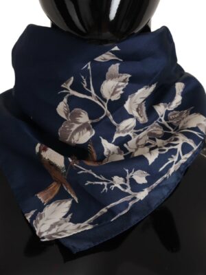 Dolce & Gabbana Elegant Silk Square Scarf for Men
