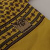 Dolce & Gabbana Elegant Yellow Silk Men's Scarf - Image 5