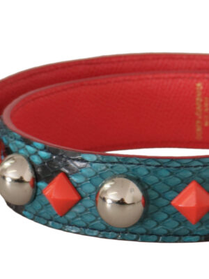 Dolce & Gabbana Emerald Green Leather Shoulder Strap