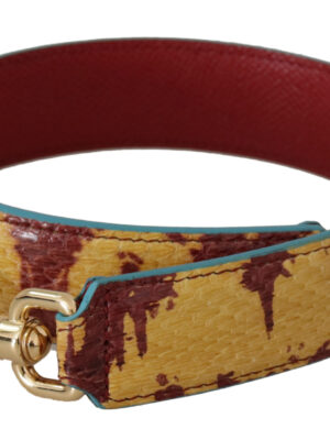 Dolce & Gabbana Elegant Ayers Leather Bag Strap