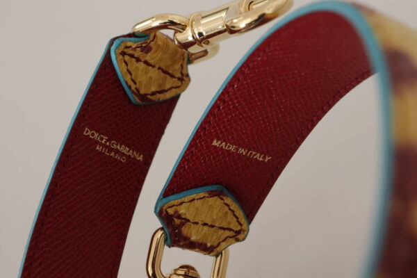 Dolce & Gabbana Elegant Ayers Leather Bag Strap - Image 2