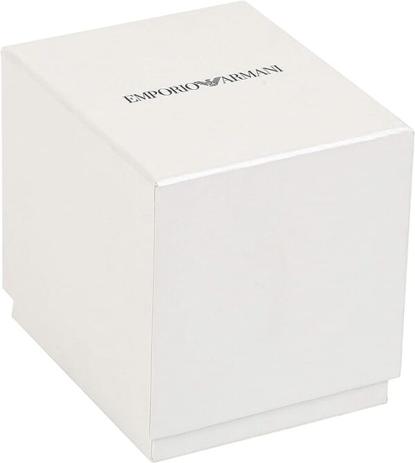 Emporio Armani Elegant Two-Tone Crystal Pave Watch - Image 4