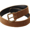 Dolce & Gabbana Elegant Engraved Buckle Leather Belt - Image 4