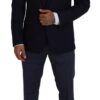 Dolce & Gabbana Elegant Navy Wool Blend Martini Blazer - Image 5