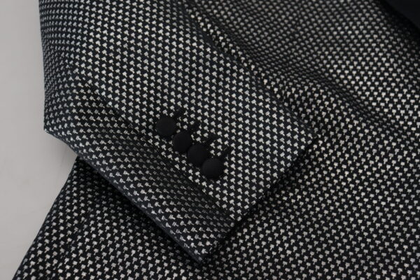 Dolce & Gabbana Elegant Jacquard Single Breasted Blazer - Image 7