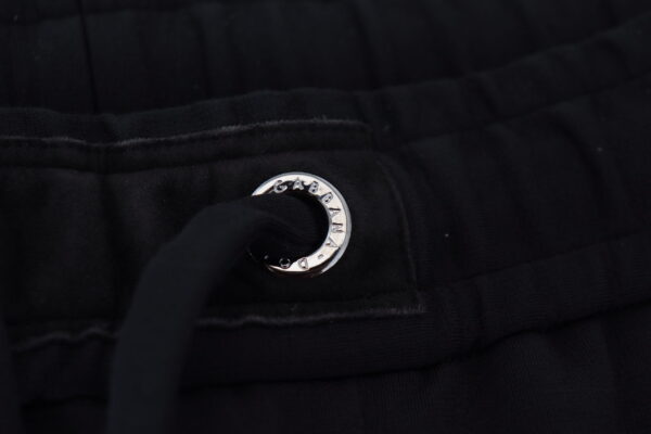 Dolce & Gabbana Sleek Black Wool-Blend Sweatpants - Image 4