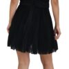Dolce & Gabbana Elegant Lace Detailed A-Line Mini Dress - Image 3